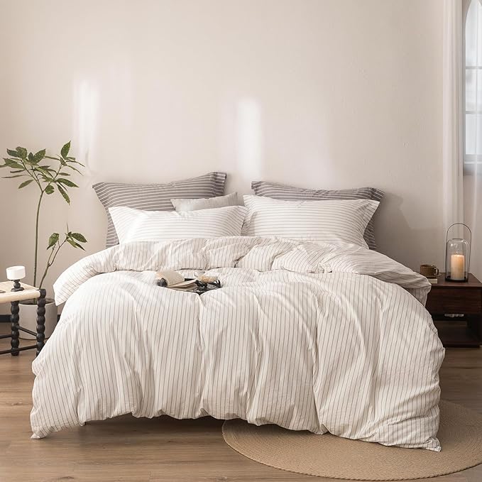 Linen Duvet Cover Set - Queen