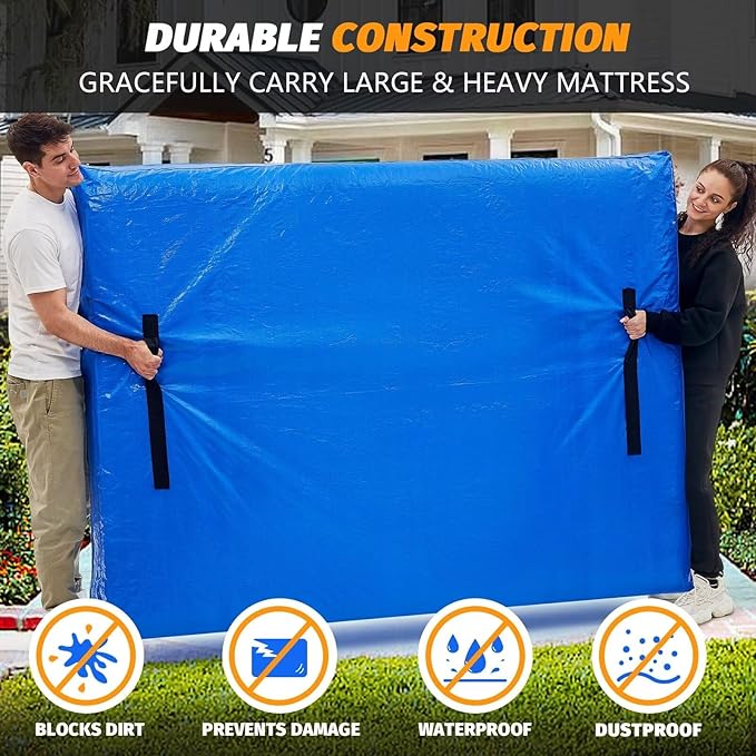 Waterproof Mattress Protector - Twin XL - 2 Pack