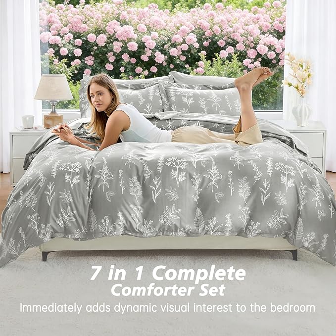 Comforter Set - Full - 7 Piece