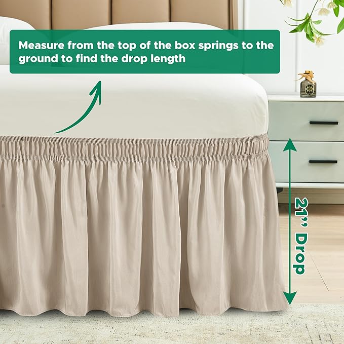 Bed Skirt - Queen - 21 in Drop