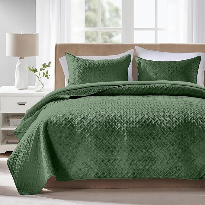 Microfiber Quilt Set - Queen