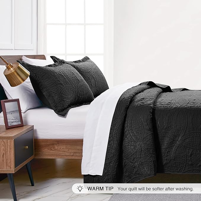 Quilt Set - King - 3 Piece
