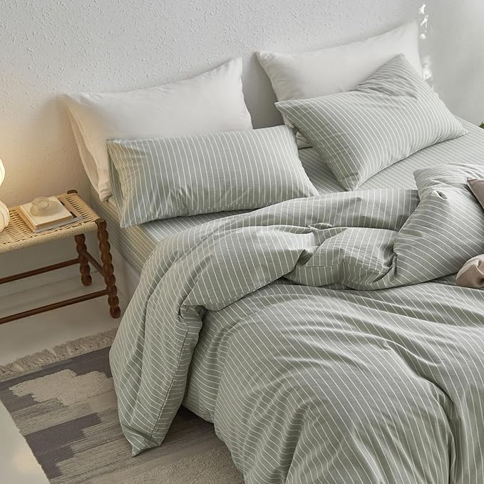 Linen Duvet Cover Set - King