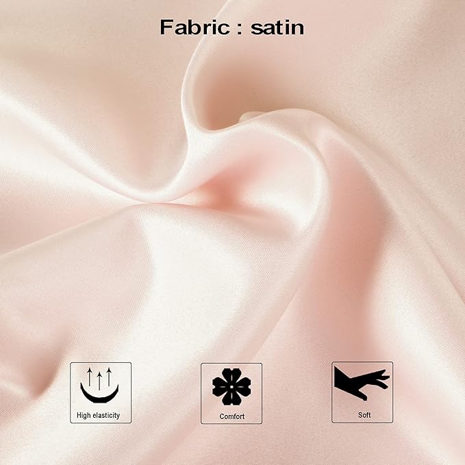 Satin Pillowcase Set - Queen - 20 x 30 in - 2 Piece