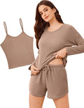 Shorts Pajama Set - Long Sleeve - 3 Piece