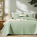 Microfiber Quilt Set - Queen - 3 Piece