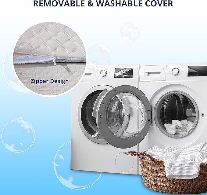 Memory Foam Cooling Mattress Topper - Full