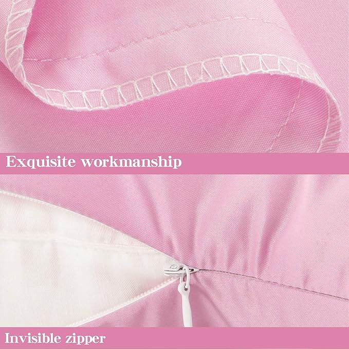 Satin Pillowcase Set - Standard - 20 x 26 in - 2 Piece