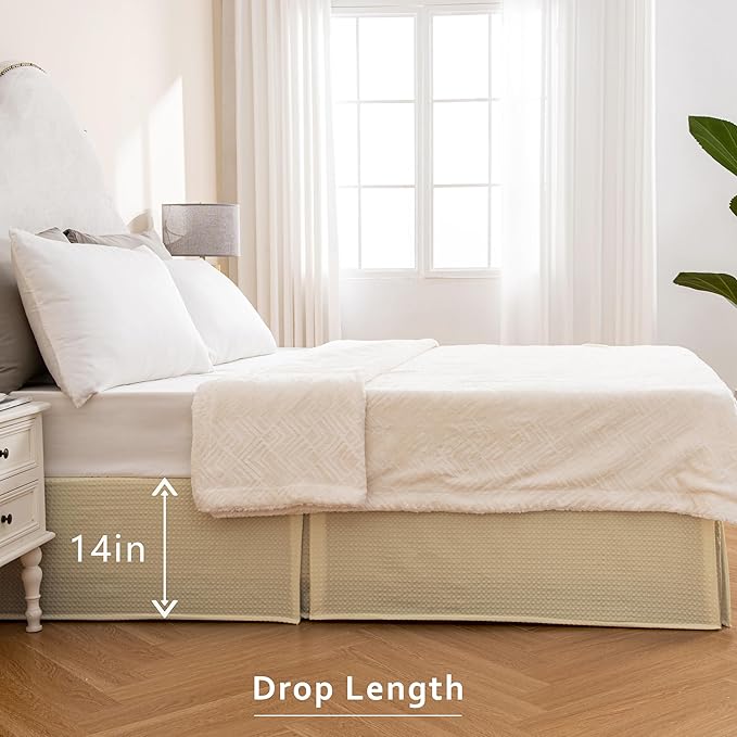 Bed Skirt - King - 14 in Drop