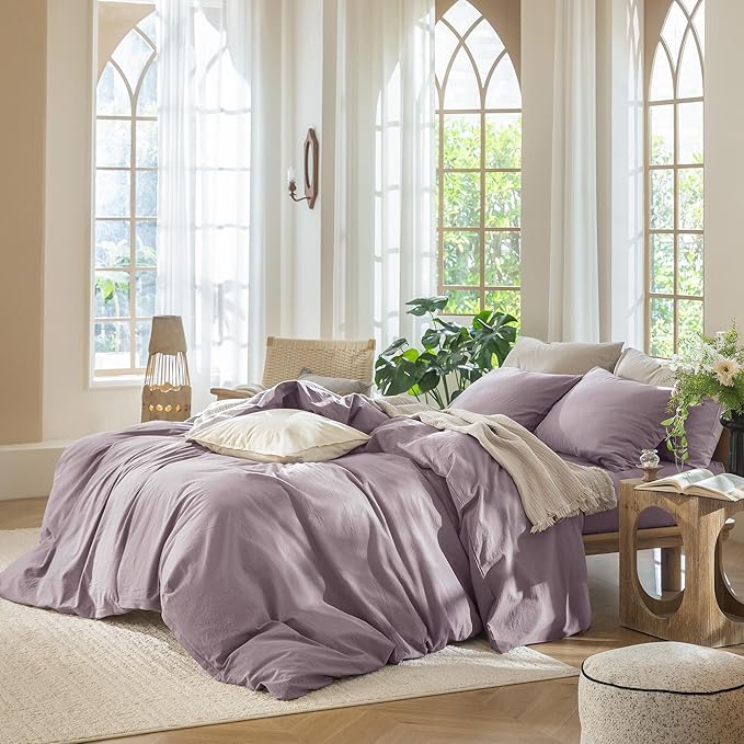 Linen Duvet Cover Set - King