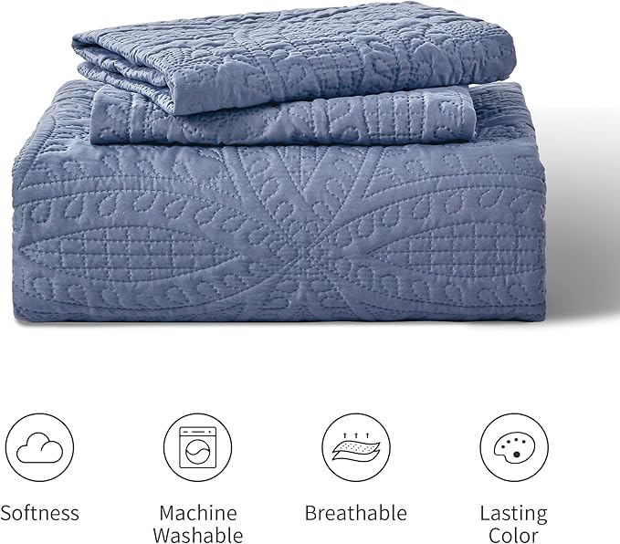 Quilt Set - Full - 3 Piece