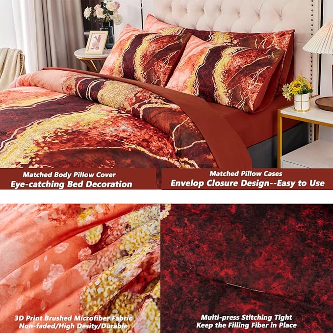 Comforter Set - Queen - 6 Piece