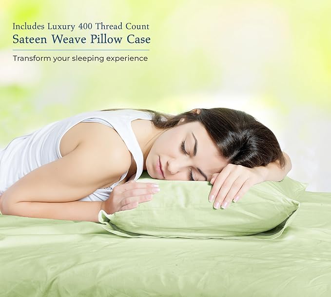 Cooling Bed Sheet Set - Queen - 4 Piece
