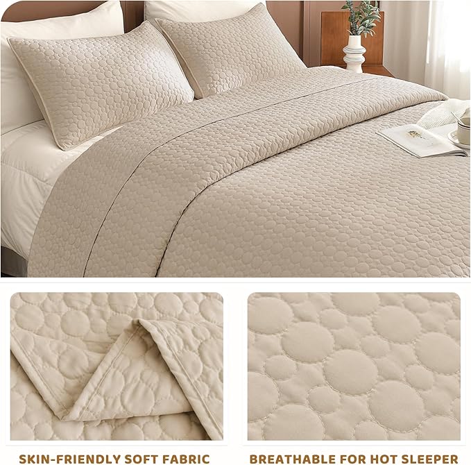 Linen Bedding Set - California King - 3 Piece