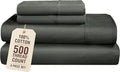 100% Cotton Bed Sheet Set - Twin - 15 in Deep Pocket - 4 Piece