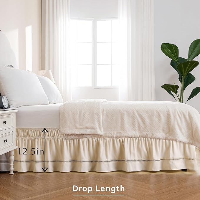 Bed Skirt - King - 12.5 in Drop