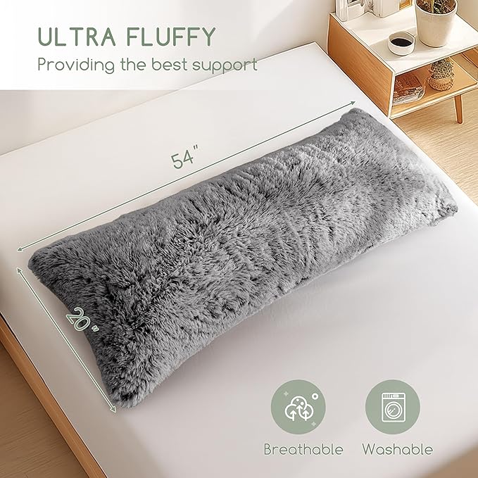 Memory Foam Body Pillow - Full - 20 x 54 in