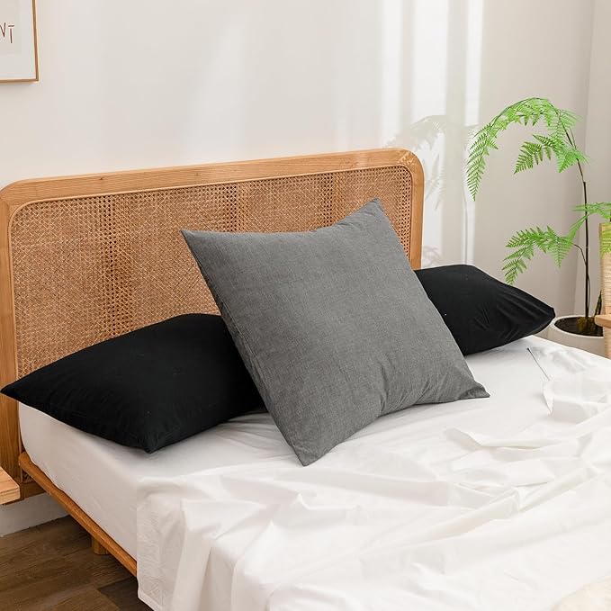 Linen Pillowcase Set - Queen - 20 x 30 in