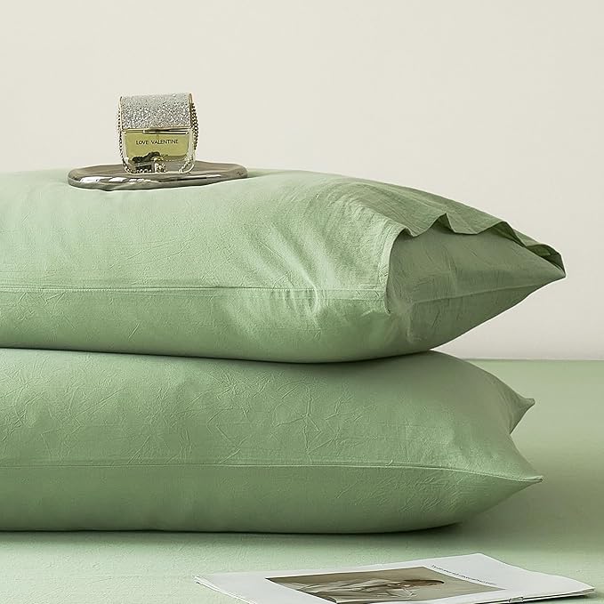 Linen Pillowcase Set - Standard - 20 x 26 in - 2 Piece