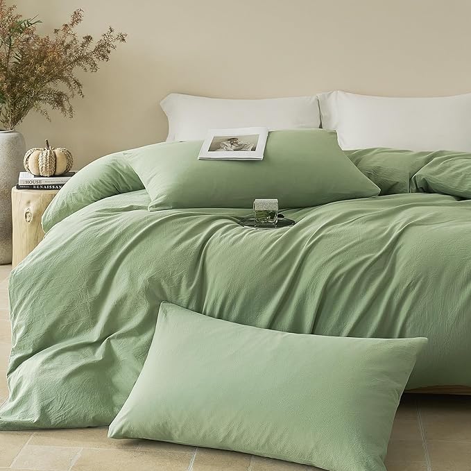 Linen Duvet Cover Set - Queen