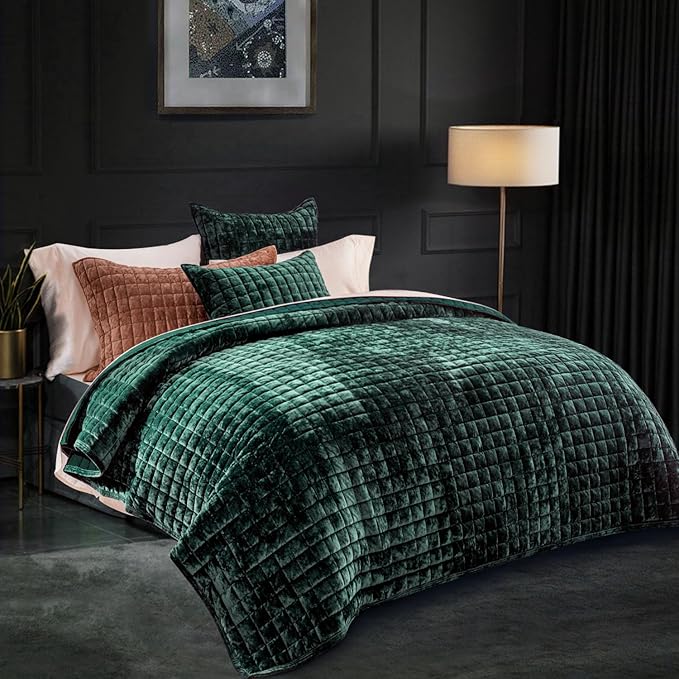 Velvet Quilt Set - King