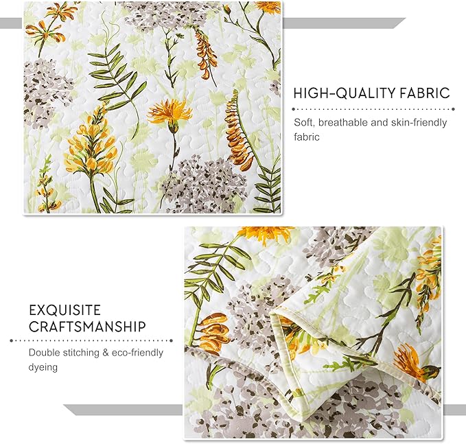 Quilt Set - Queen - 3 Piece