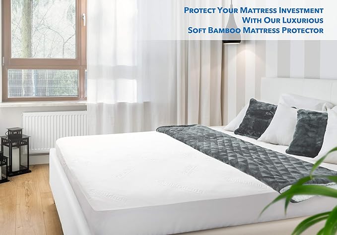 Waterproof Mattress Protector - King - 72 x 84 in