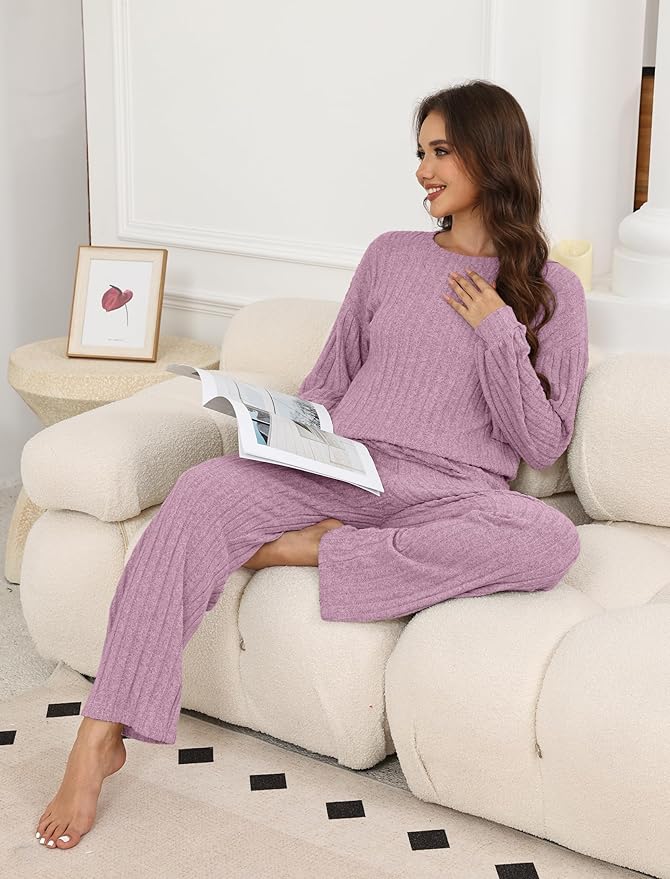 Women's Pants Pajama Set - Long Sleeve - 2 Piece