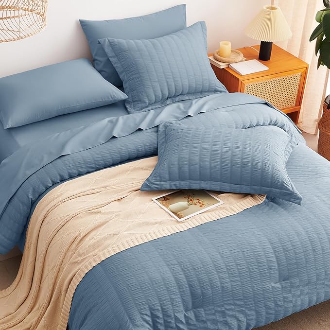 Down Alternative Comforter Set - Queen - 7 Piece