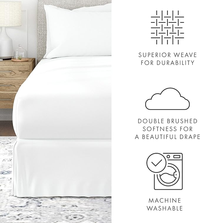 Linen Bed Skirt - King