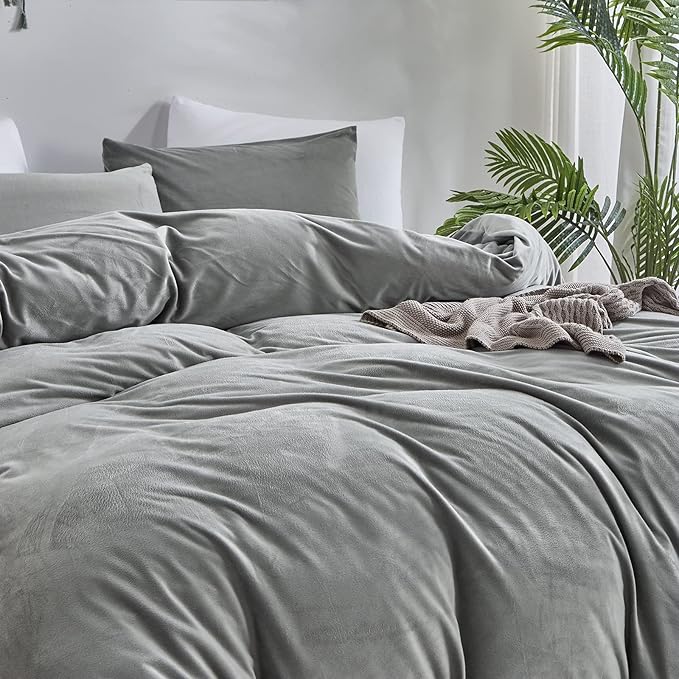 Velvet Comforter Set - Twin - 3 Piece
