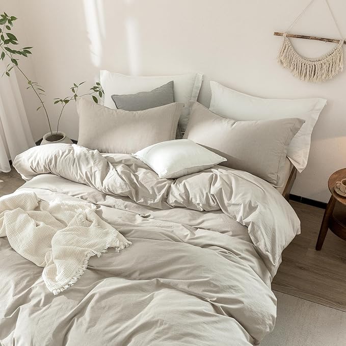 Linen Duvet Cover Set - King