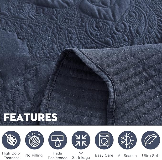 Microfiber Bedding Set - King - 5 Piece