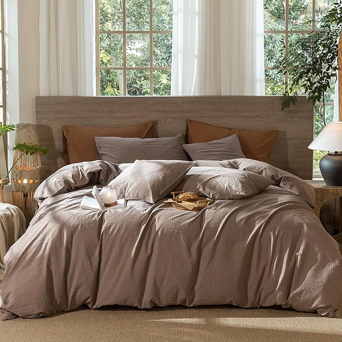Linen Duvet Cover Set - Queen