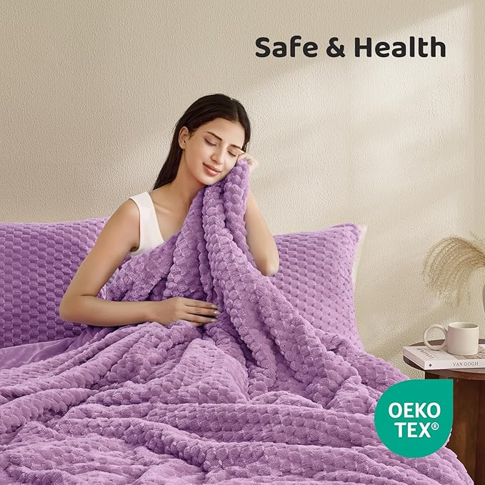 Flannel Comforter Set - King - 3 Piece
