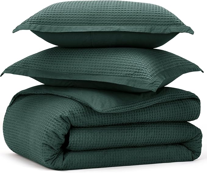 100% Cotton Duvet Cover Set - Queen - 3 Piece