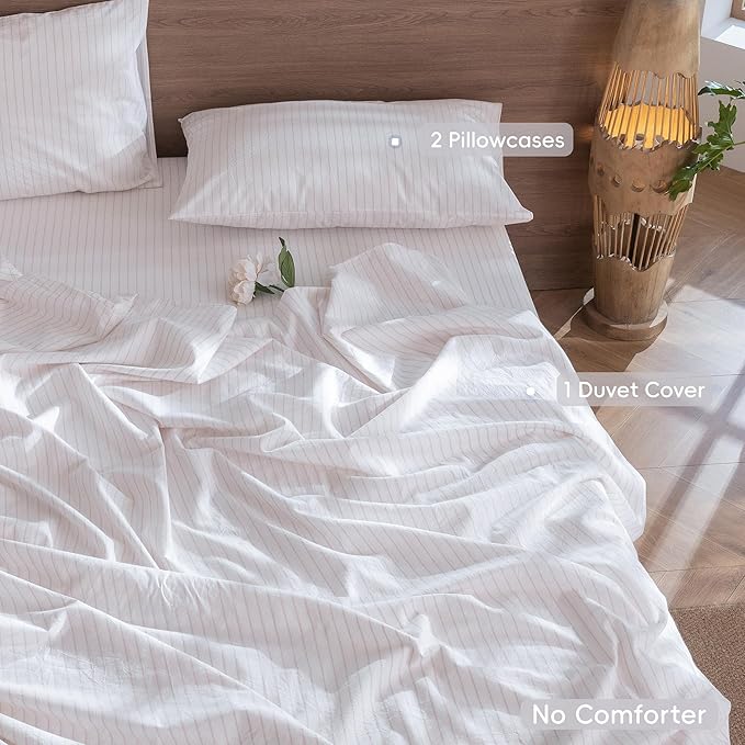 Linen Duvet Cover Set - King