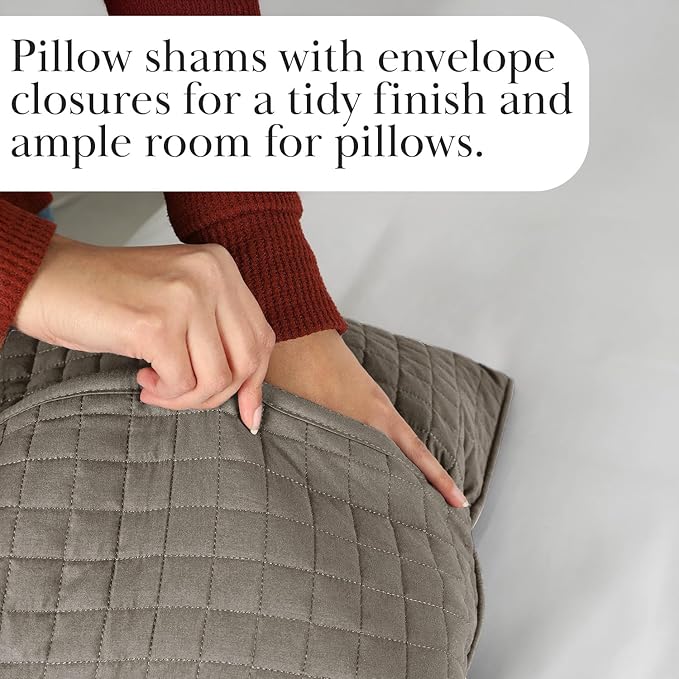 Microfiber Quilt Set - King