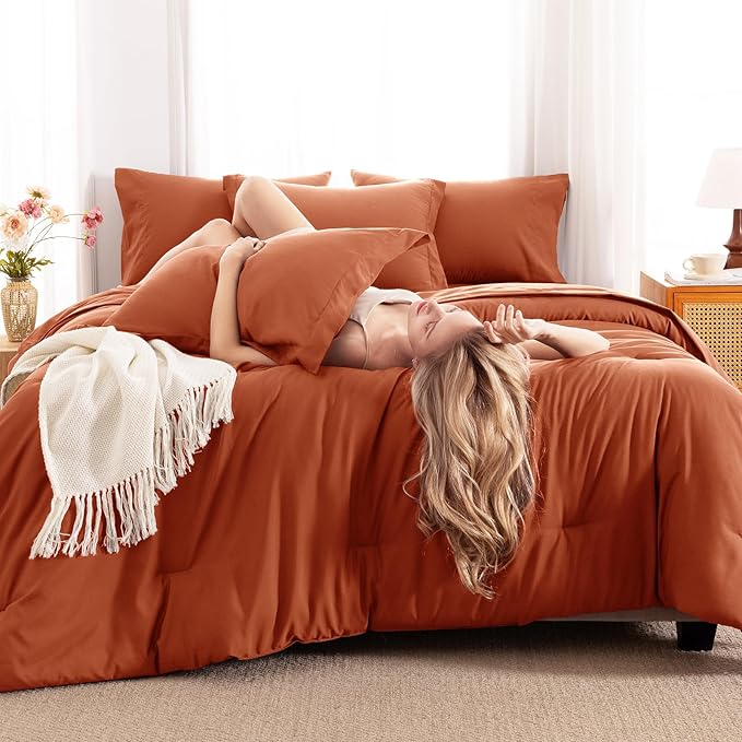 Down Alternative Comforter Set - Queen - 7 Piece