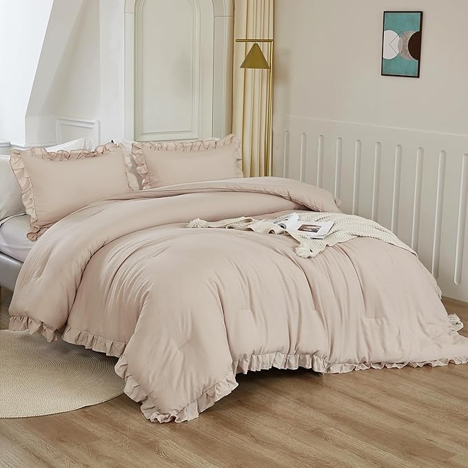 Microfiber Comforter Set - Queen - 90 x 90 in - 3 Piece