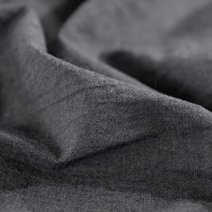 Linen Duvet Cover Set - King - 3 Piece