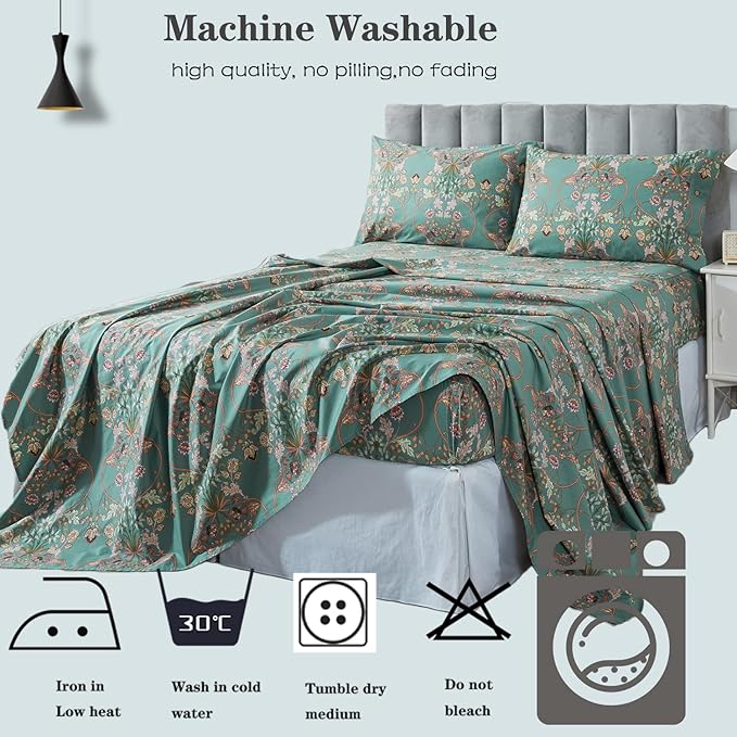 Bed Sheet Set - Twin - 4 Piece