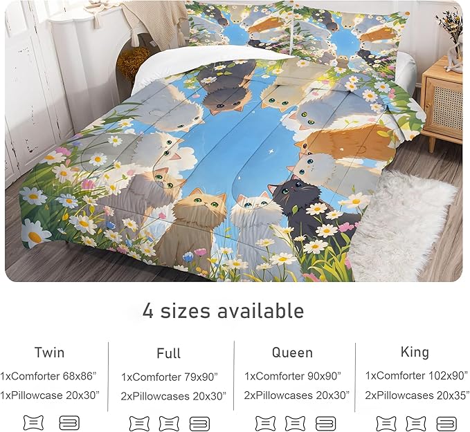 Comforter Set - Queen - 3 Piece