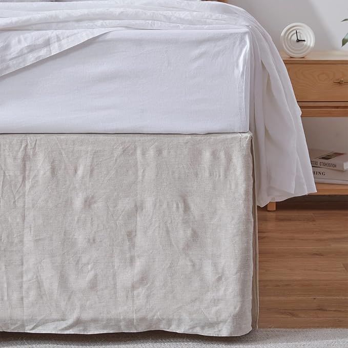Linen Bed Skirt - Queen
