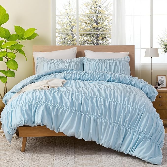 100% Cotton Comforter Set - Queen - 3 Piece