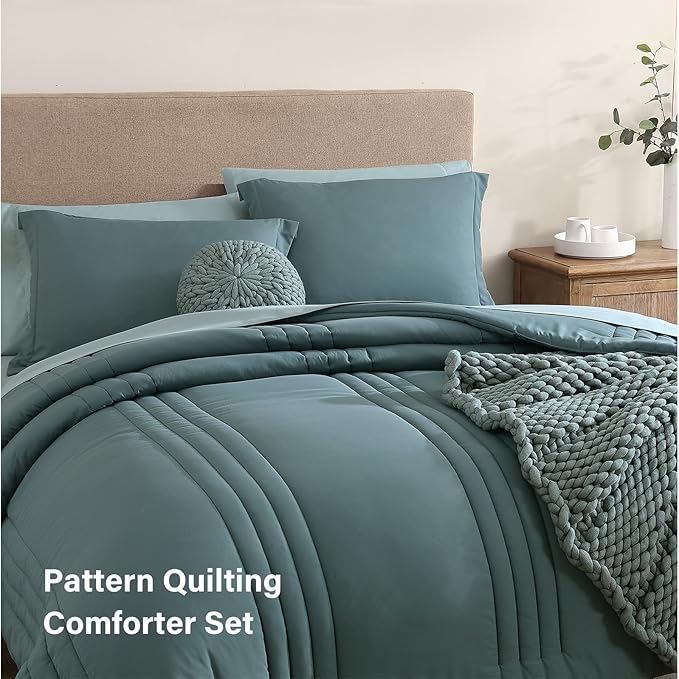 Comforter Set - Queen - 7 Piece