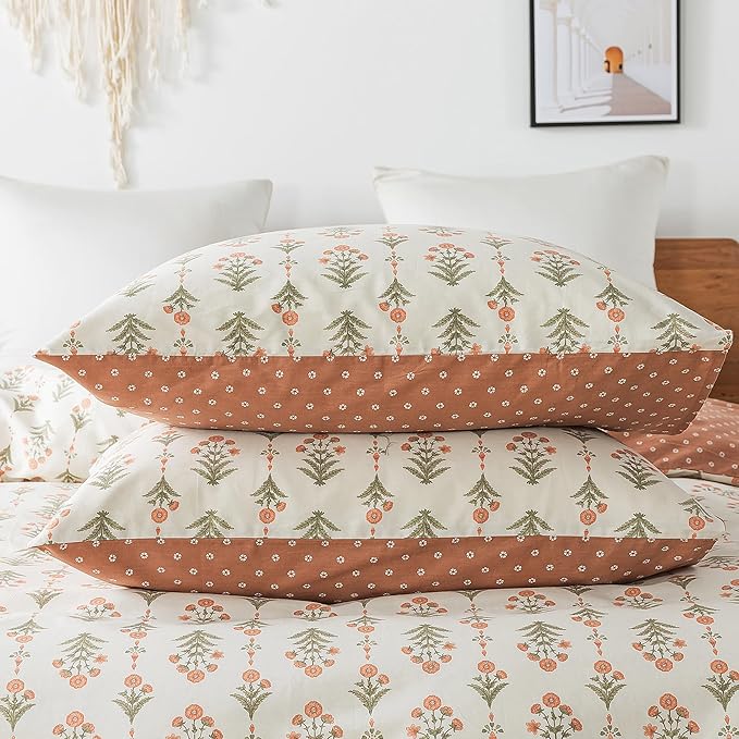 100% Cotton Duvet Cover Set - Queen - 3 Piece