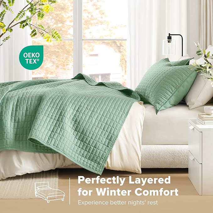 Quilt Set - King - 3 Piece