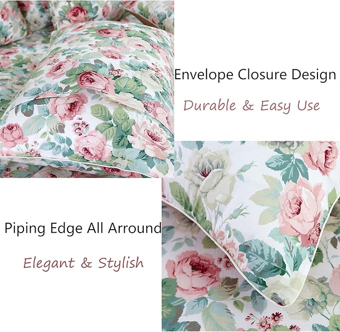 100% Cotton Bed Sheet Set - Full - 4 Piece