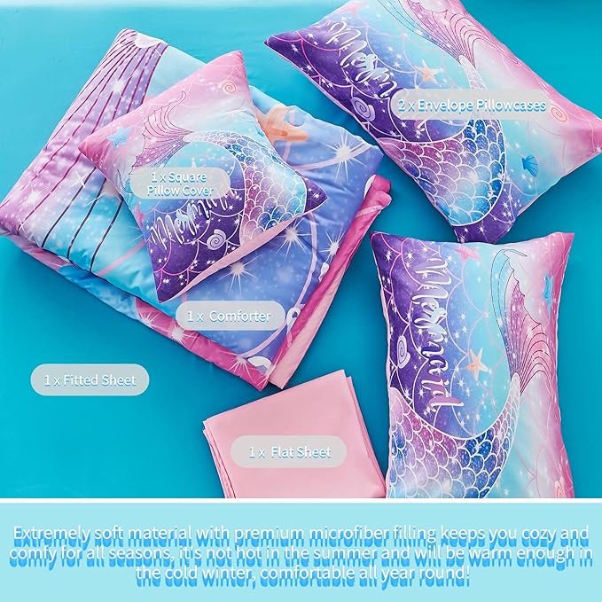 Comforter Set - Full - 6 Piece